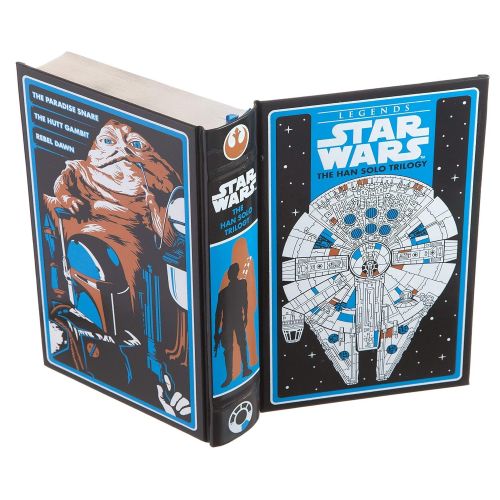  BookRooks Real Hollow Book Safe - Star Wars Legends - The Han Solo Trilogy (Leather-bound) (Magnetic Closure)