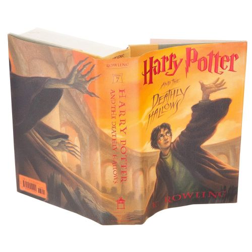  BookRooks Real Hollow Book Safe - Harry Potter and the Deathly Hallows by J.K. Rowling (Magnetic Closure)