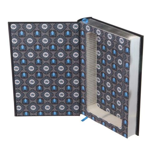  BookRooks Real Hollow Book Safe - American Gods (and Anansi Boys) by Neil Gaiman (Leather-bound) (Magnetic Closure)