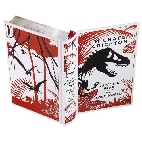  BookRooks Real Hollow Book Safe - Jurassic Park: The Lost World by Michael Crichton (Leather-bound) (Magnetic Closure)