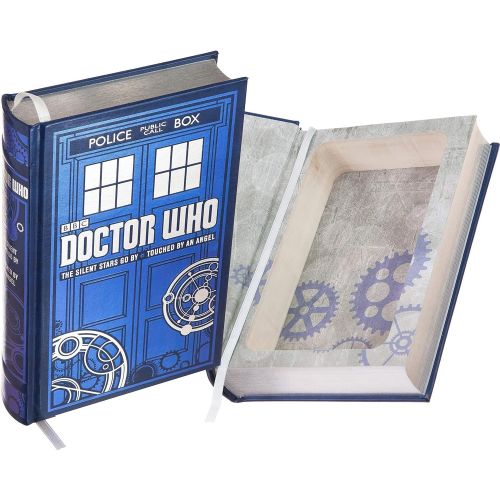  BookRooks Real Hollow Book Safe - Doctor Who by BBC (Leather-bound) (Magnetic Closure)