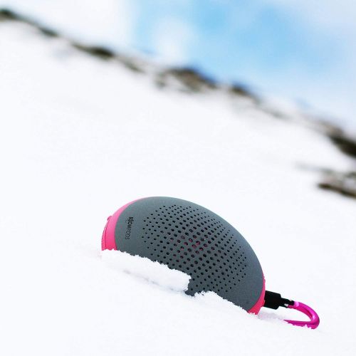  BoomPods Boompods Fusion Bluetooth Outdoor Portable Speaker (Pink) - Dual Pairing - Massive Bass - Waterproof - 8 Hour Rechargable Battery …