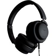 BoomPods Boompods Hush Active Noise Canceling Headphones (Blue) On-Ear Comfort Earpads - 12 Hour Battery - Deep Bass - Powerful Noise Reduction