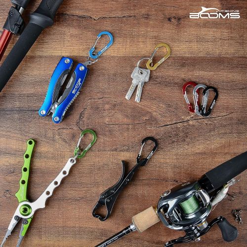  [아마존베스트]Booms Fishing CC1 Multi-Use Carabiner Clips