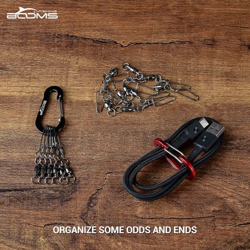  [아마존베스트]Booms Fishing CC1 Multi-Use Carabiner Clips