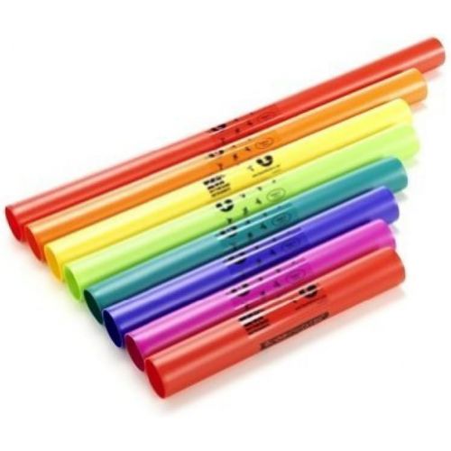  [아마존베스트]Boomwhackers C Major Diatonic Scale Set with Octavator Caps 8-Pack