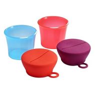 Boon SNUG Lid with Snack Cups, Pink