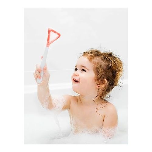 분 Boon BLOBBLES Toddler Foam Bubble Bath Tub Wand Toys for Kids Aged 18 Months and Up, Multicolor