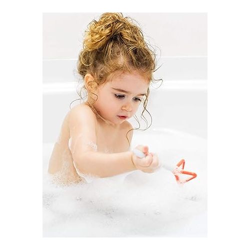 분 Boon BLOBBLES Toddler Foam Bubble Bath Tub Wand Toys for Kids Aged 18 Months and Up, Multicolor