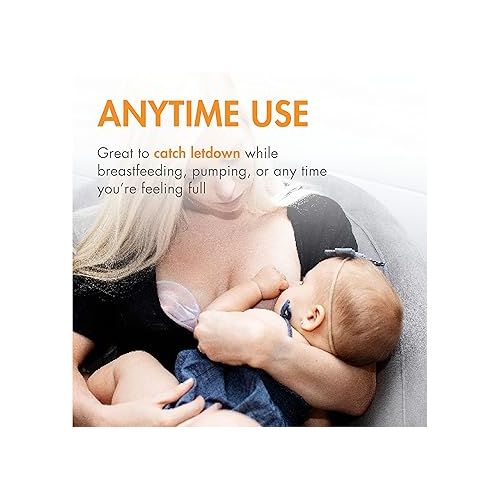 분 Boon TROVE Silicone Manual Breast Pump - Hands Free Breast Pump - Passive Breast Milk Collector Shell for Newborns - Breastfeeding Essentials - 1 Count