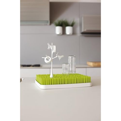 분 Boon Twig Grass and Lawn Drying Rack Accessory, White