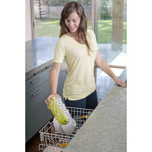 분 [아마존베스트]Boon Clutch Dishwasher Basket,Green