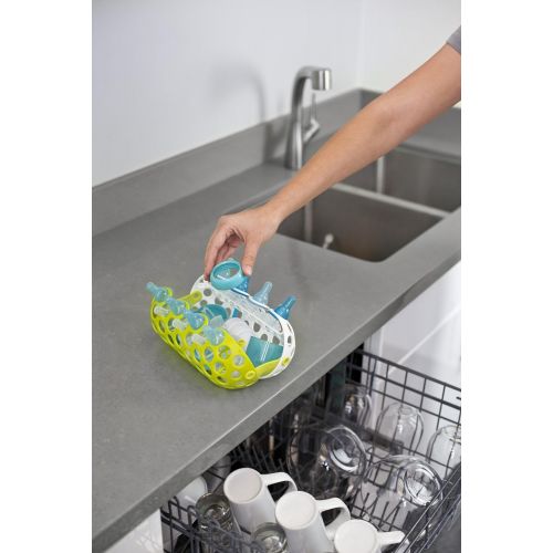 분 [아마존베스트]Boon Clutch Dishwasher Basket,Green