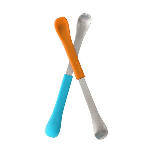 분 [아마존베스트]Boon Swap Baby Utensils,Blue/Orange