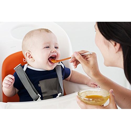 분 [아마존베스트]Boon Swap Baby Utensils,Blue/Orange