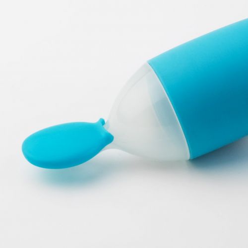 분 [아마존베스트]Boon Squirt Baby Food Dispencing Spoon, Blue (Discontinued by Manufacturer)