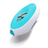 [아마존베스트]Boon Flo Water Deflector and Protective Faucet Cover with Bubble Bath Dispenser,Blue