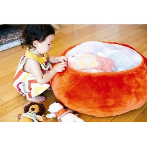 분 [아마존베스트]Boon Animal Bag Stuffed Animal Storage,Orange