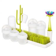 [아마존베스트]Boon, NURSH Bundle, Starter Set with Bottles, Drying Rack, Brush and Accessories