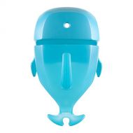 Boon Whale Pod Scoop Bath Toy, Drain and Storage, Blue