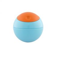 Boon Snack Ball Snack Container, Blue/Orange, 6 Ounce