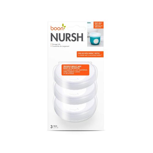 분 Boon, NURSH Milk Storage Lids (Pack of 3)