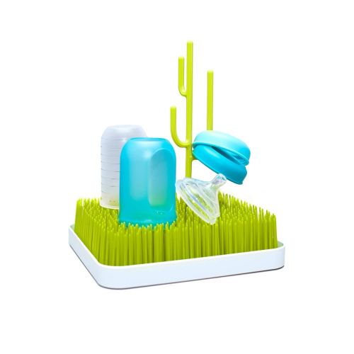 분 Boon Grass Countertop Baby Bottle Drying Rack, Green