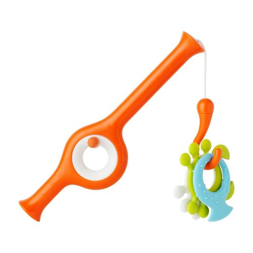 분 Boon Cast Fishing Pole Bath Toy - Orange