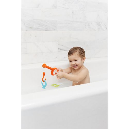 분 Boon Cast Fishing Pole Bath Toy - Orange