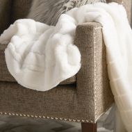 BOON Throw and Blanket BOON Throw & Blanket Luxury Rabbit Faux Fur Throw