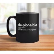 BootsTees Deplorable Definition Mug | President Trump Mug, Funny Deplorable Mug, Basket of Deplorables Mug, Donald Trump Coffee Mug, Coffee Cup, POTUS