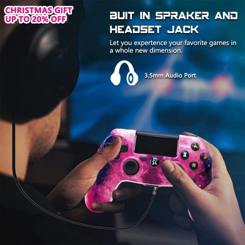  [아마존베스트]Boowen PS4 Controller Wireless GamePad for Sony Playstation 4 Dual Shock Game Remote Six-axis Gaming Joystick