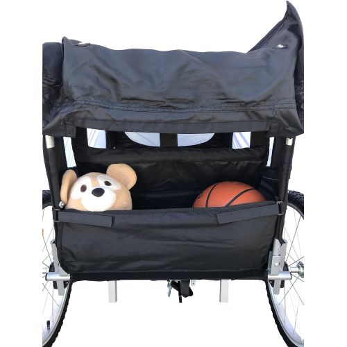  [아마존베스트]Booyah Strollers Child Baby Bike Bicycle Trailer and Stroller II