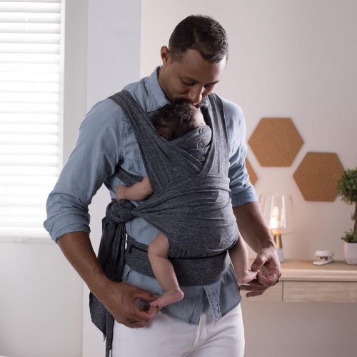  Boppy ComfyFit Baby Carrier, Heathered Gray