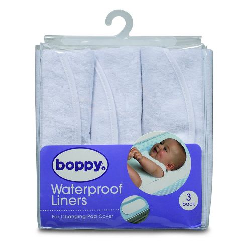  [아마존베스트]Boppy Changing Pad Liners, White, 3 Count