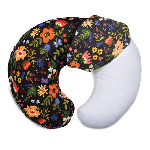  [아마존베스트]You purchased this item on February 28, 2019. Boppy Original Pillow Cover, Black Floral, Cotton Blend Fabric with allover fashion, Fits ALL Boppy Nursing Pillows and Positioners