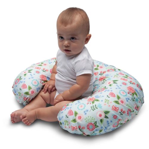  [아마존베스트]Boppy Original Pillow Cover, Fresh Flowers, Cotton Blend Fabric with allover fashion, Fits All Boppy Nursing Pillows and Positioners