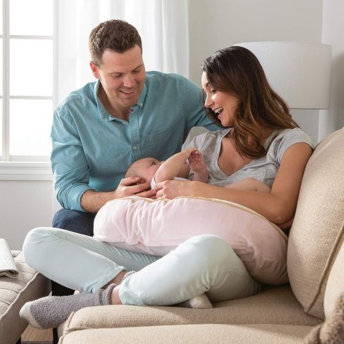  [아마존베스트]Boppy Luxe Nursing Pillow And Positioner, Pink Princess