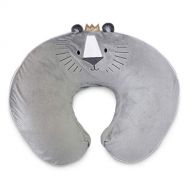 [아마존베스트]Boppy Luxe Nursing Pillow And Positioner, Gray Royal Lion