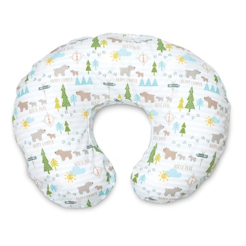  Boppy Original Nursing Pillow and Positioner, North Park, Cotton Blend Fabric with allover fashion