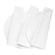 Boppy Changing Pad Liner 3 Count Crisp White Terrycloth Waterproof Backing Makes Messy Diaper Changes a Breeze For Changing Pads or On-the-Go Machine Washable and Dryable