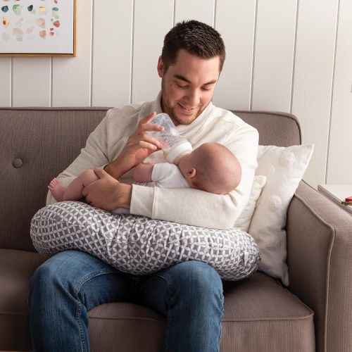  Boppy Nursing Pillow and Positioner, GrayWhite