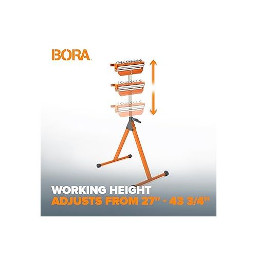  BORA Portamate PM-5093 Tri Function Pedestal Roller 11.25