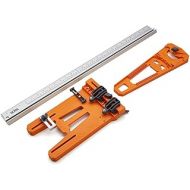 BORA Rip Guide with Saw Plate + Rip Handle, BORA Cutting System Rip Guide for Circular Saws, 544008