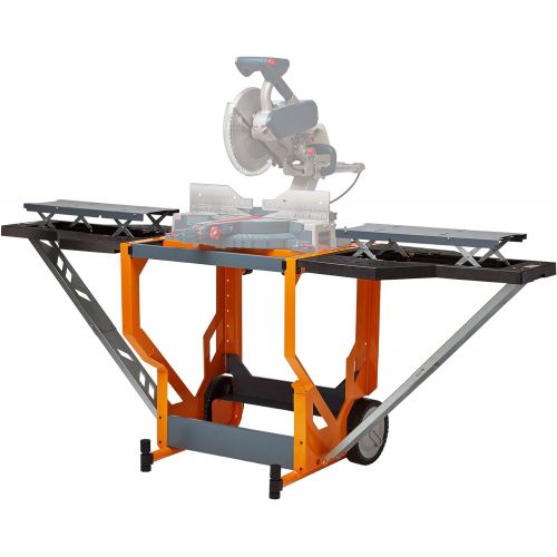  PortaMate BORA Portamate PM-8000 Portacube STR Miter Saw Work Station, OrangeBlack