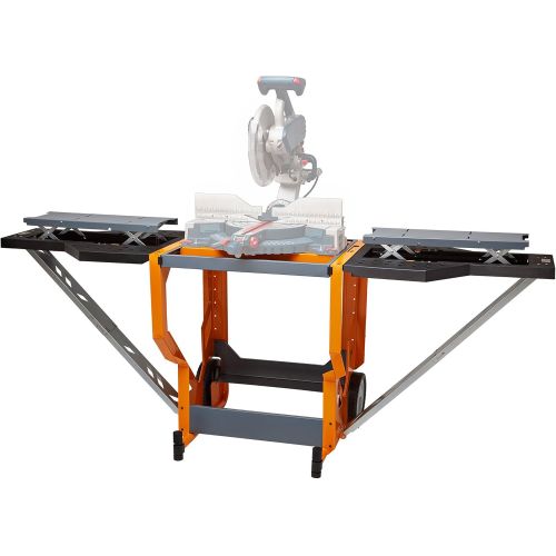  PortaMate BORA Portamate PM-8000 Portacube STR Miter Saw Work Station, OrangeBlack