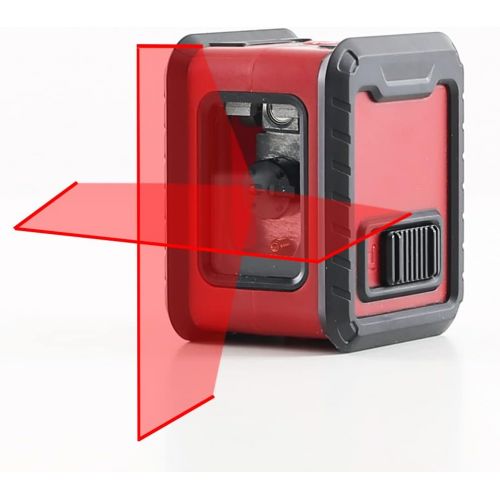  [아마존베스트]Borbede Boebede Laser Level Horizontal and Vertical Cross Lines Self-Leveling Portable Mini Level Meter Red Beam …