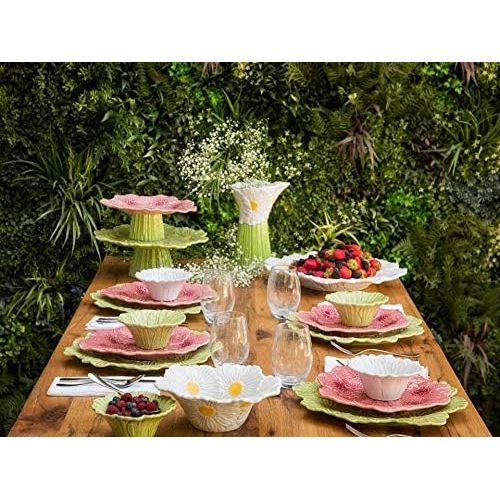  Bordallo Pinheiro Maria Flor Large Cake Stand 37