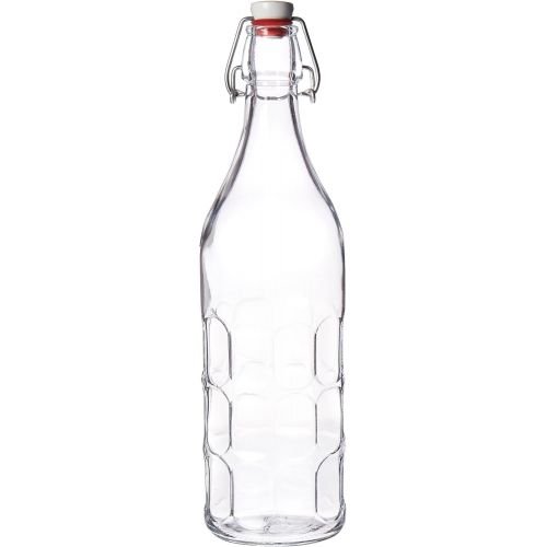  Bormioli Rocco Moresca Bottle, 33.75 oz, Clear