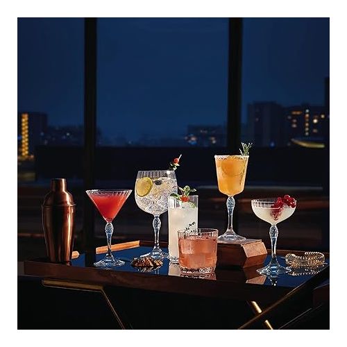  Bormioli Rocco America '20s 8.5 oz. Cocktail Glass, Clear, Set of 4